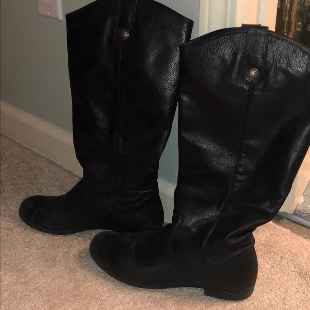 Merona Black Riding Boot - wide calf